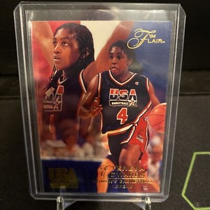 1994 Flair USA Basketball Teresa Edwards Women's Basketball Legend HOF ❤️🏀📈