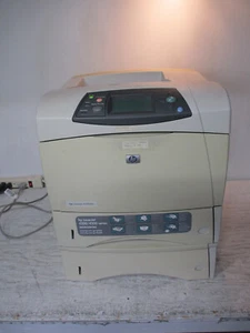 HP LaserJet 4200dtn Workgroup Laser Printer w/ 2nd Drawer & Duplexer 139k pg ct - Picture 1 of 9