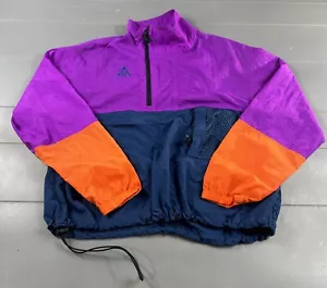 Vintage NIKE ACG Spell Out Color Block Pullover Windbreaker Jacket Men’s Size S - Picture 1 of 14