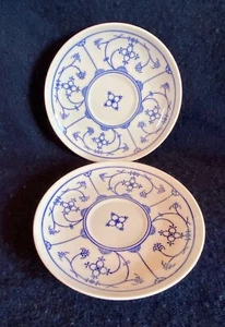 Jäger Eisenberg Untertasse Unterteller Teller Strohblume blau saks Ø 16 cm - Bild 1 von 5