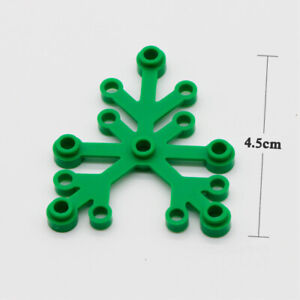 10-100pcs Leaves Sheet 6x5 Leaves Leaves Tree Green Clamping Blocks Compatible