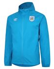 UMBRO HUDDERSFIELD TOWN 20/21 SHOWER JACKETTEAL BLUE SMALL USED FREE UK DELIVER