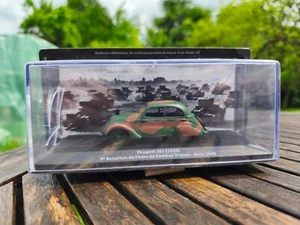 Véhicule militaire PEUGEOT 202 9e Bataillon FRANCE 1/43 Altaya 1940 - Imagen 1 de 4