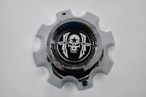 HardCore OffRoad Chrome HC13 HC14 HC8 HC9 HC17 Wheel Center Cap C-651-2 8 Lug - Picture 1 of 7