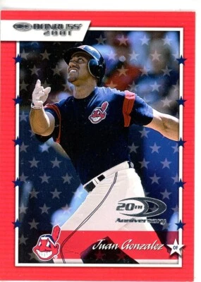 2001 Donruss - Juan González #37 - Image 1 of 2