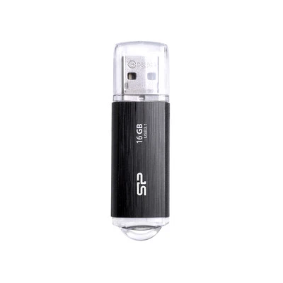 16GB Silicon Power Blaze B02 USB3.1 Flash Drive Black - Image 1 of 3