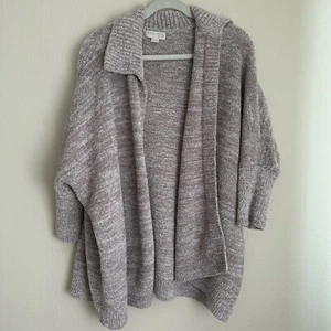 Barefoot Dreams Cozychic Cardigan Womens One Size Tan Beige - Picture 1 of 6