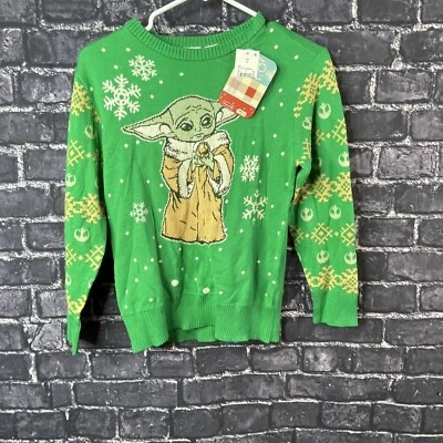 Sudadera Tejida Disney 100 Años Yoda Niño MEDIANA Retro Reimaginada Foto 1 de 4