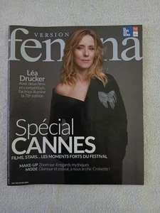 FEMINA N°1206 7/5/2025 LEA DRUCKER - SPECIAL CANNES - MODE BEAUTE DECO CUISINE - Picture 1 of 3