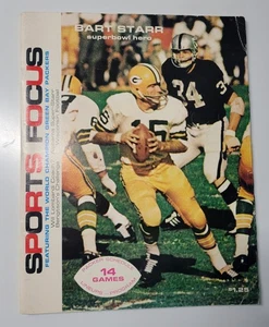 1967 1st Edition Sports Focus Bart Starr Super Bowl Green Bay Packers - Picture 1 of 7
