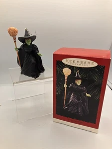 Ornamento ricordo della strega malvagia del West Hallmark - Il mago di Oz (1995) Bo - Foto 1 di 7