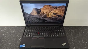 Lenovo ThinkPad P50 Workstation Laptop, i7 6th Gen, 16GB RAM, 256GB NVMe, NVIDIA - Picture 1 of 12