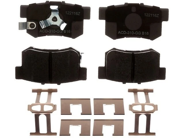 Juego de pastillas de freno traseras para Honda Accord Crosstour 2010-2011 KB442KX Foto 1 de 1