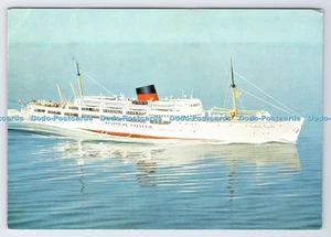 D336290 M. V. Kronprins Frederik. The Scandinavian Route Via Harwich Esbjerg. Th - Picture 1 of 4