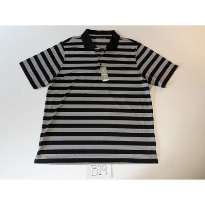 Polo Great Northwest Talla Grande Nuevo con Etiquetas Rayas -0623B19 Foto 1 de 2