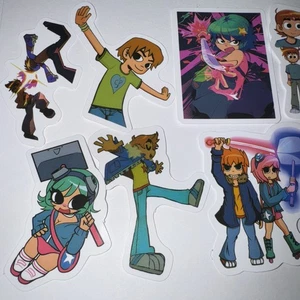 10 Adesivi Scott Pilgrim Vs The World Carini Kawaii Giappone Anime Giapponese Tv Show - Foto 1 di 3