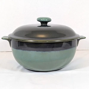 Sango Nova Green #4935 3 Quart Round Casserole Dish With Lid - Picture 1 of 7