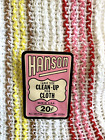 NEU (6) Vintage Hanson Sherbet Streifen WAFFELWEAVE Geschirrtücher Geschirrtücher Neu aus altem Lagerbestand