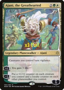 MTG Foil War of the Spark WAR Ajani, the Greathearted MINT - Picture 1 of 1