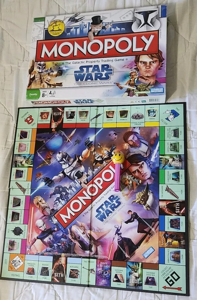 Star Wars Clone Wars 2008 Monopoly REPLACEMENT Parts Pieces YOU CHOOSE - Image 1 of 1