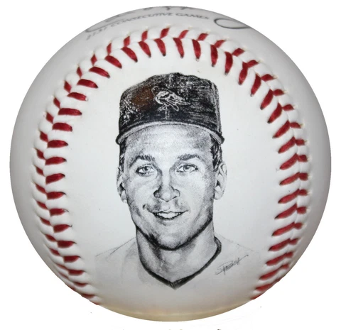 Cal Ripkin Jr. IRONMAN Baltimore Orioles Commemorative Baseball 1981 - 2001 Cover
