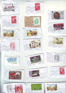 Lot Timbres obliterés - modernes - Picture 1 of 1