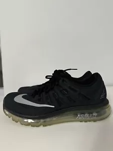 Nike Air Max 2016 806772 001 Wmn Größe 10 schwarz silber Laufen - Bild 1 von 5