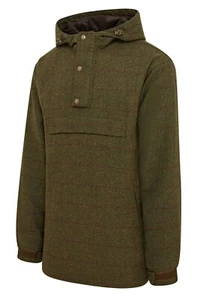 Waterproof Blenheim Keeper Green Tweed Stalking Smock Jacket Shooting Hunting - Picture 1 of 6