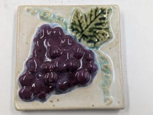 Frischer Fisch Keramik Kunstfliese - Bündel Trauben - 4”x4” Kunstfliese Minnesota - Bild 1 von 3