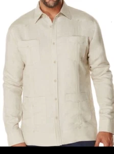 mens cubavera guayabera shirt 2XL - Picture 1 of 5