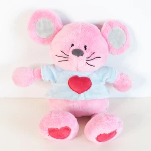 Ty Classic Patter the Mouse 2005 Valentine Heart Plush Stuffed Animal 11" - Picture 1 of 9