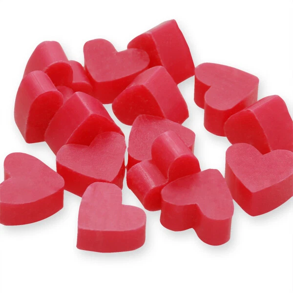 Florex Schafmilchseife mini mini Herz 50 Stück Lotus im Organzasäckchen Seife Ga - Bild 1 von 1