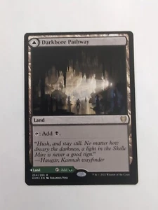 MTG Magic the Gathering Darkbore Pathway (254/551) Kaldheim LP - Picture 1 of 7