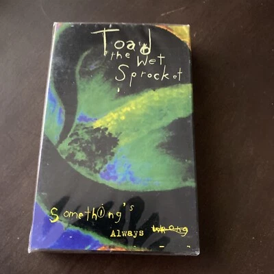 FACTORY SEALED CASSETTE - Toad The Wet Sprocket – Something's Always Wrong - Image 1 of 2
