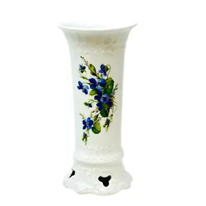 Vintage Seltmann Weiden Bavaria W Germany Porzellan Vase Mozart Blumenmuster - Bild 1 von 10