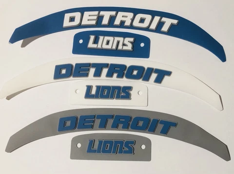 Lions Full Size Speed Helmet 3D Bumpers Cover