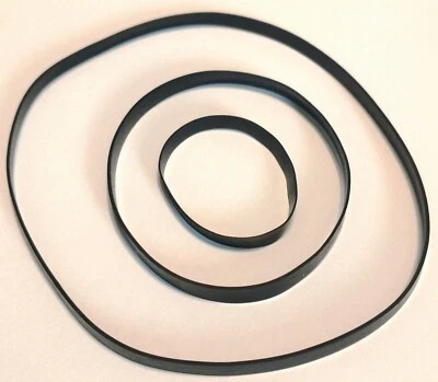 Flat rubber drive belt for cassette deck tape recorder CD DVD drive 4 mm wide - Image 1 of 2