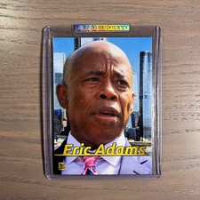 G.A.S. Trading Card Eric Adams #5 Series 2 NTWRK Rookie Card [New York Mayor]