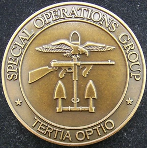 CIA Special Operations Group Compass Challenge Coin - Picture 1 of 3