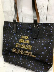 Coach Star Wars Limited Collaboration Galaxy Canvas Tote - Picture 1 of 6