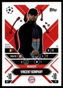Topp Match Attax EXTRA 24/25 - Vincent Kompany FC Bayern München Manager No. 120 - Imagen 1 de 2