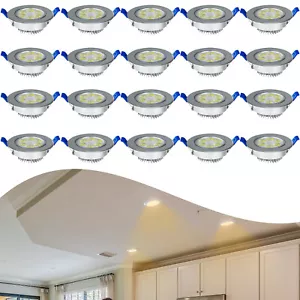 LED Einbauleuchte 20x3W Einbau Strahler Decken Leuchte Einbau Spot Bürolampe A++ - Bild 1 von 11
