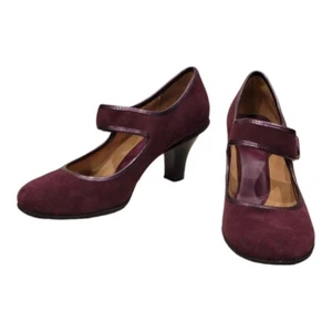 Croft And Barrow Women's Size 10 Josephine Shoes Sole Sense ability Purple Heels - Picture 1 of 7