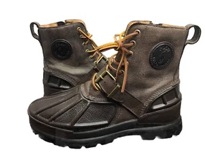 Polo Ralph Lauren Oslo Zip Boots Men’s Size 10.5D - Picture 1 of 24