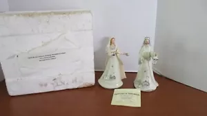 Hawthorne Village Silver Blessings Natività INN KEEPER & MOGLIE FIGURE con certificato di autenticità - Foto 1 di 10