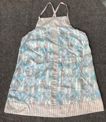 Top cami 100 % seda talla 2 espalda cruzada conexión francesa rayas florales brillantes usado en excelente estado Foto 1 de 4