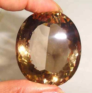 Stunning 349.5ct Smokey Topaz Gem Loose Stone Fine Jewelry - Picture 1 of 7