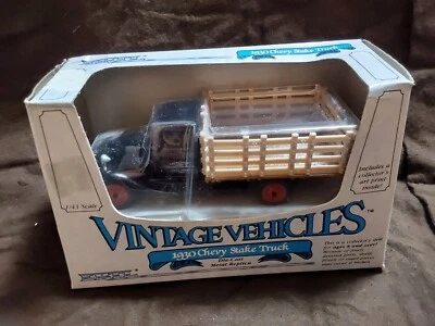 Ertl 1930 Chevrolet Stake Truck NIB Vintage Vehicles Series Livestock Transpor. - Image 1 of 4