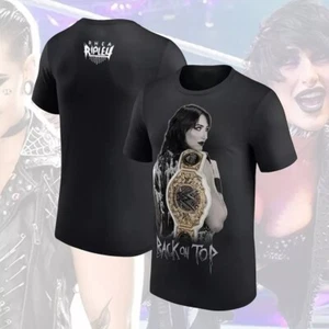 NEW! Rhea Ripley WWE Back On Top 2025 T-Shirt | Sizes S-3XL for Fans - Picture 1 of 2