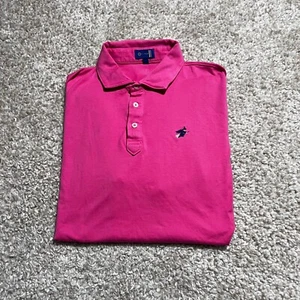 Camisa polo de golf Stitch para hombre extra grande rosa Salem MA Country Club Rugby Preppy - Imagen 1 de 14